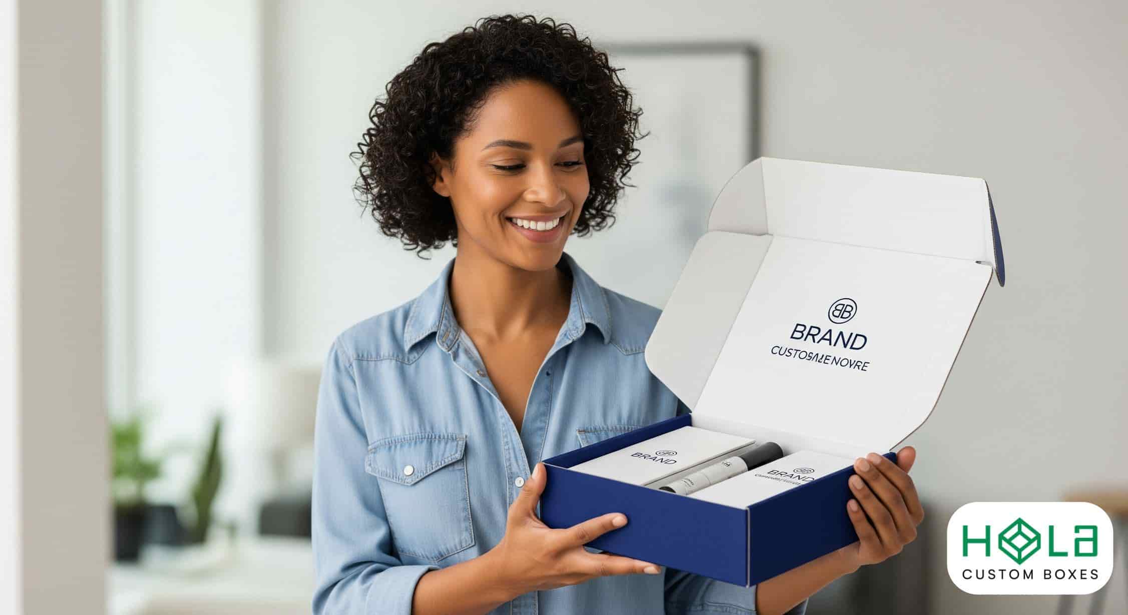 How Custom Boxes with Logo Strengthen Brand Identity